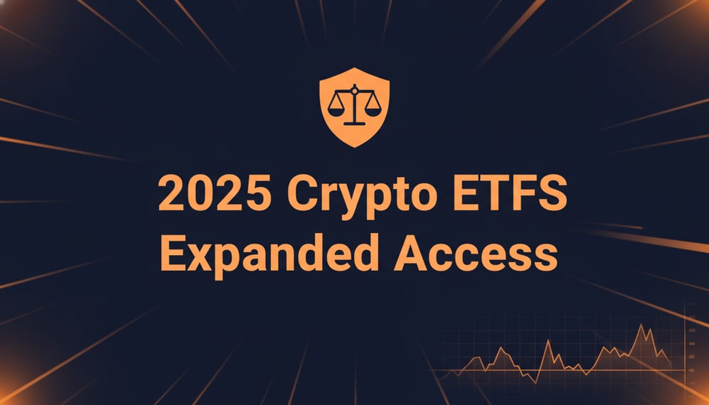 How 2025’s Crypto ETFs Expanded Access to Bitcoin, Ethereum, XRP, and More
