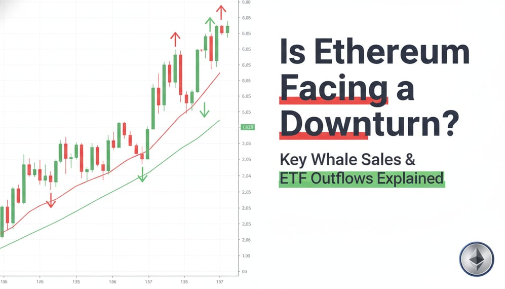 Is Ethereum Facing a Downturn? Key Whale Sales and ETF Outflows Explained