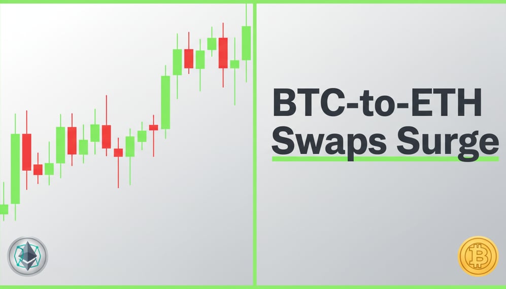 Why Are Bitcoin-to-Ethereum Swaps Increasing Amid Rising Risk Appetite?