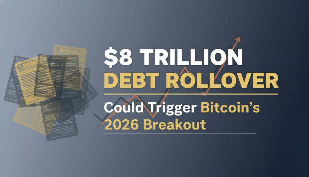 How the $8 Trillion Debt Rollover Could Trigger Bitcoin’s 2026 Breakout