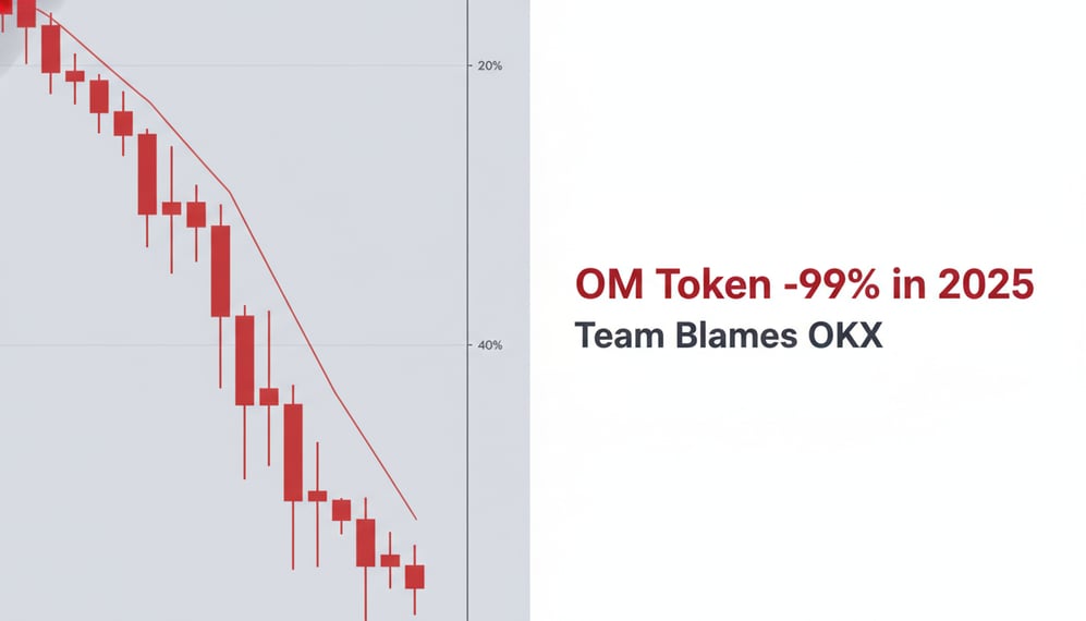 Mantra’s OM Token Loses 99% in 2025 – Why the Team Attributes It to OKX