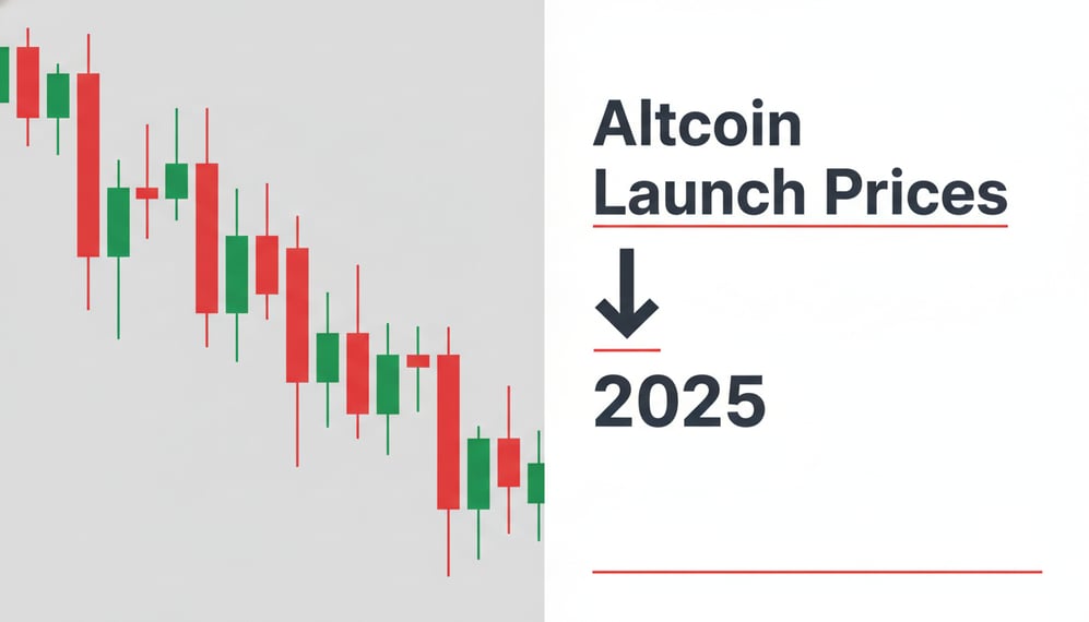 Why Did New Altcoin Launches in 2025 Fall Below Their TGE Prices?