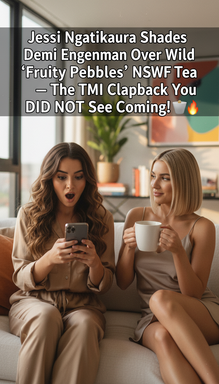 Jessi Ngatikaura Shades Demi Engemann Over Wild ‘Fruity Pebbles’ NSFW Tea — The TMI Clapback You DID NOT See Coming! ☕🔥