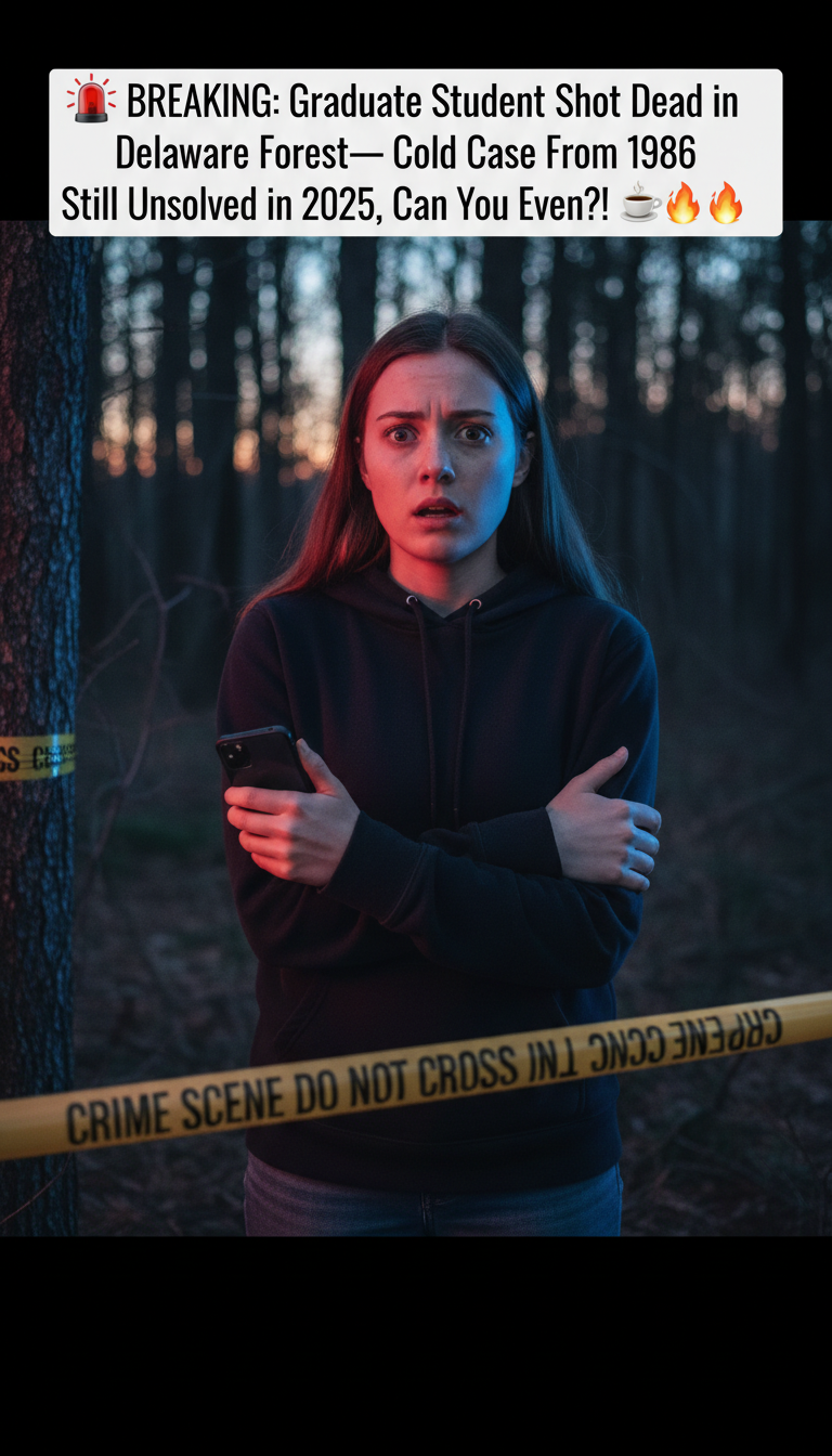 🚨 BREAKING: Graduate Student Shot Dead in Delaware Forest—Cold Case From 1986 Still Unsolved in 2025, Can You Even?! ☕🔥