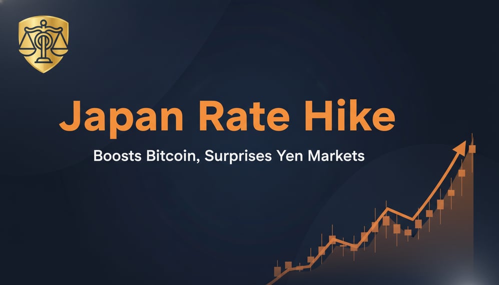 How Japan’s Rate Hike Boosted Bitcoin and Surprised Yen Markets