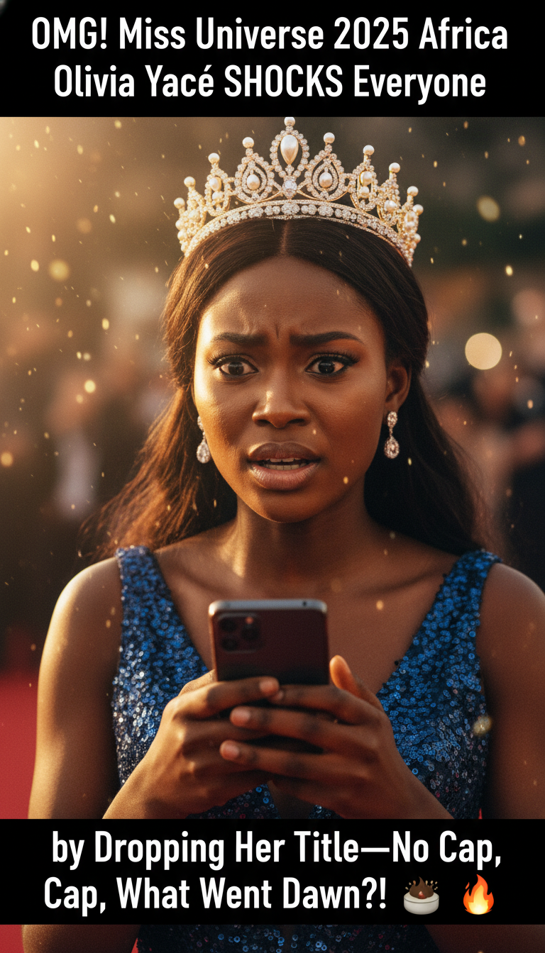 OMG! Miss Universe 2025 Africa Olivia Yacé SHOCKS Everyone by Dropping Her Title—No Cap, What Went Down?! ☕🔥