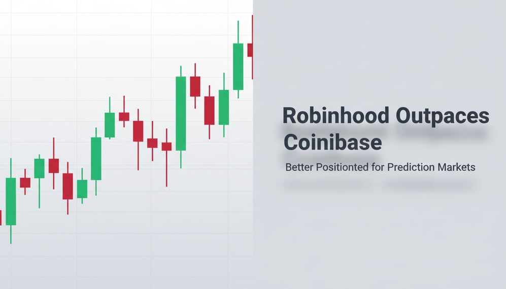 Why Mizuho Sees Robinhood Better Positioned Than Coinbase for Prediction Markets