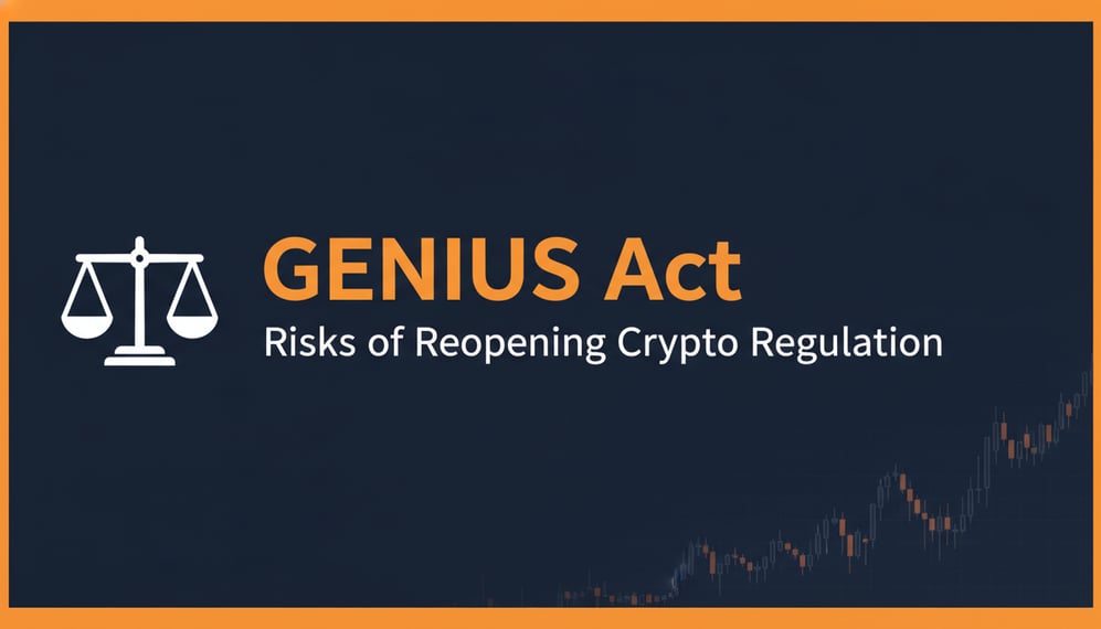 What Are the Risks of Reopening the GENIUS Act for Crypto Regulation?
