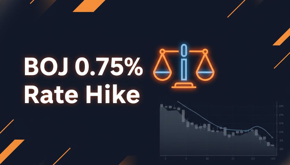 BOJ Raises Rates to 0.75% as Bitcoin Holds Steady—What’s Next for Crypto?