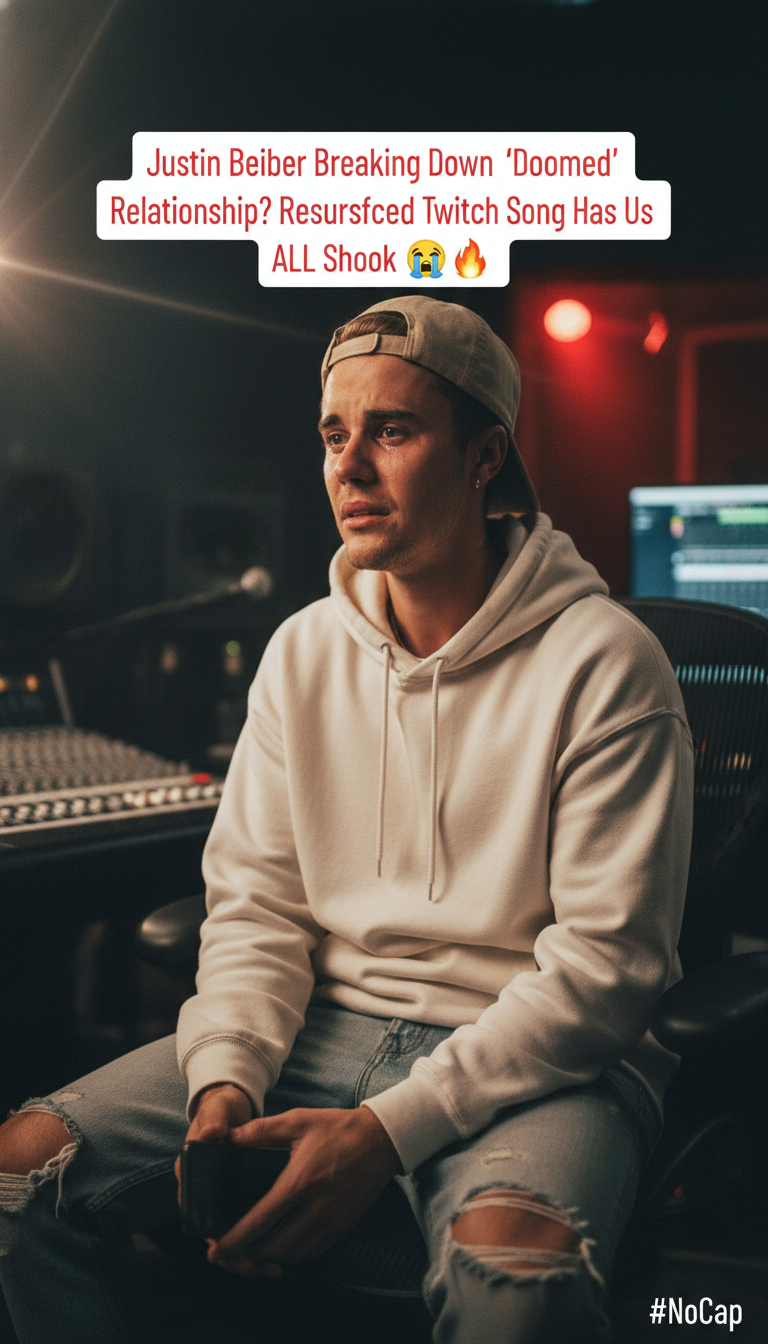 Justin Bieber Breaking Down Over ‘Doomed’ Relationship? Resurfaced Twitch Song Has Us ALL Shook 😭🔥 #NoCap