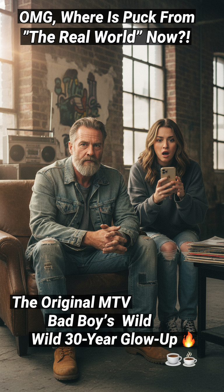 OMG, Where Is Puck From ‘The Real World’ Now?! The Original MTV Bad Boy’s Wild 30-Year Glow-Up ☕🔥