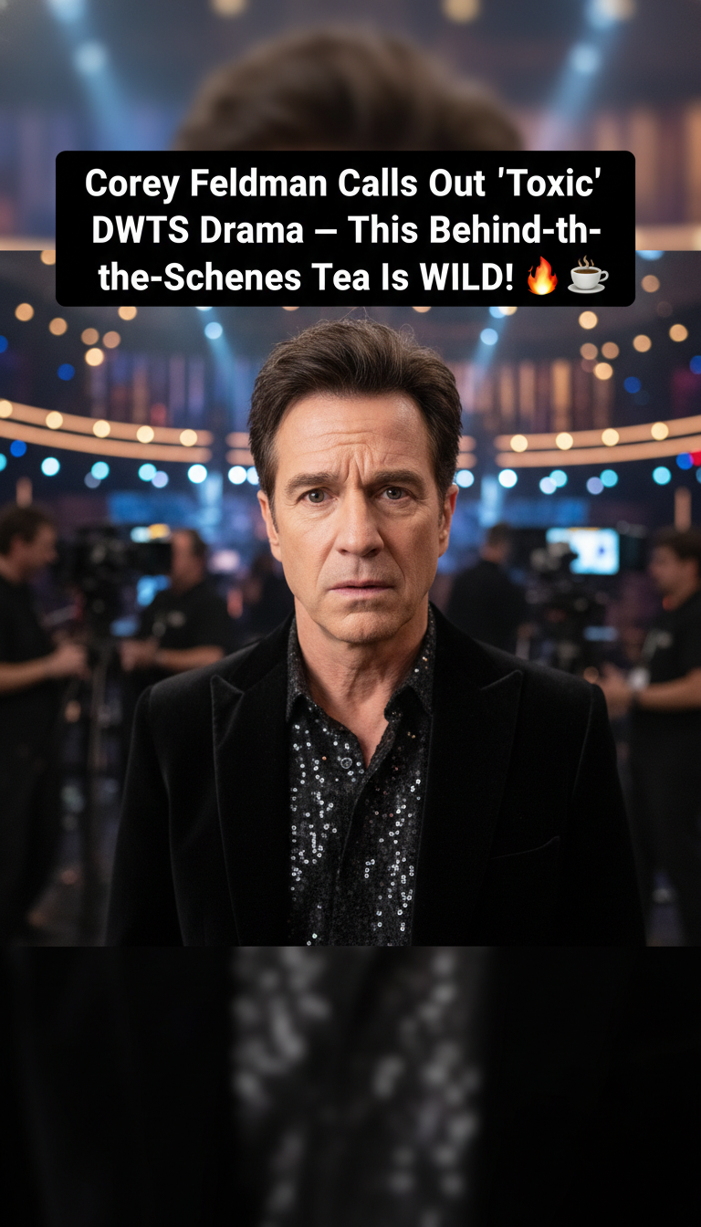 Corey Feldman Calls Out ‘Toxic’ DWTS Drama — This Behind-the-Scenes Tea Is WILD! ☕🔥