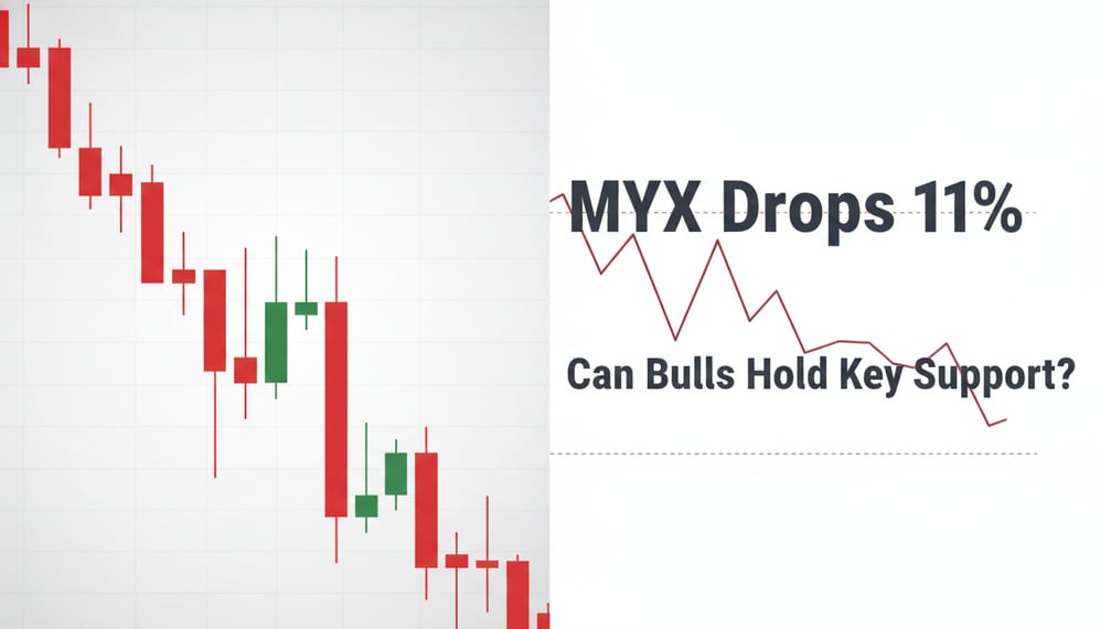 MYX Drops 11% Amid Liquidity Decline – Can Bulls Hold Key Support?