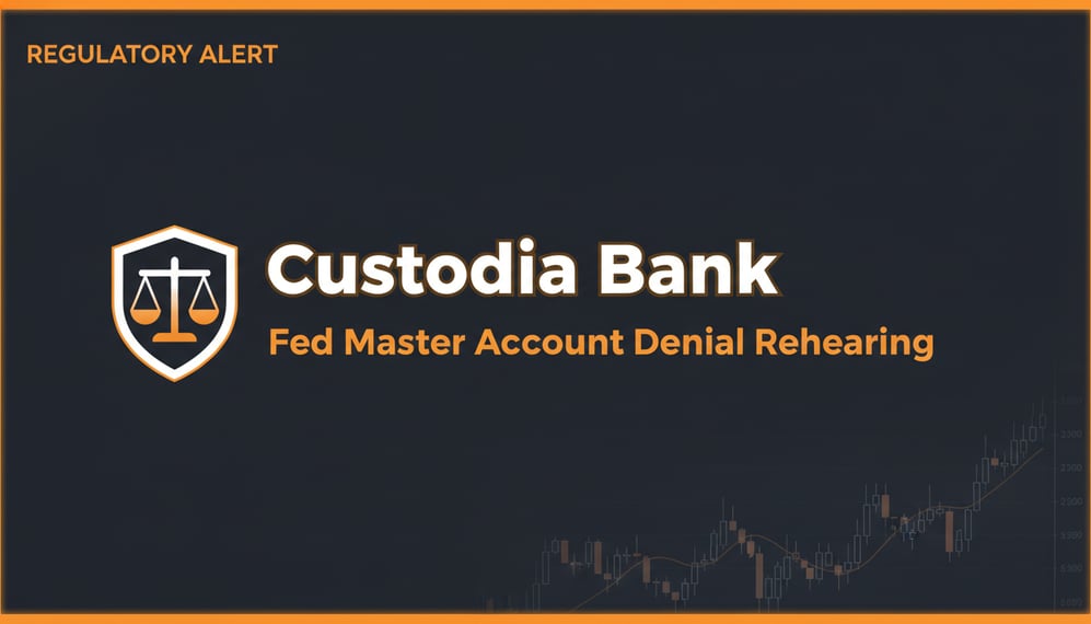 Why Is Custodia Bank Seeking a Rehearing for Its Fed Master Account Denial?