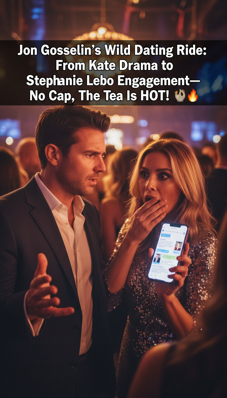 Jon Gosselin’s Wild Dating Ride: From Kate Drama to Stephanie Lebo Engagement—No Cap, The Tea Is HOT! ☕🔥