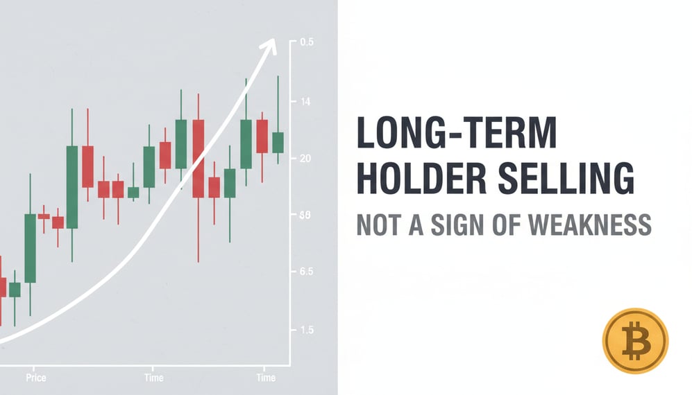 Why Bitcoin Long-Term Holder Selling May Not Signal Market Weakness