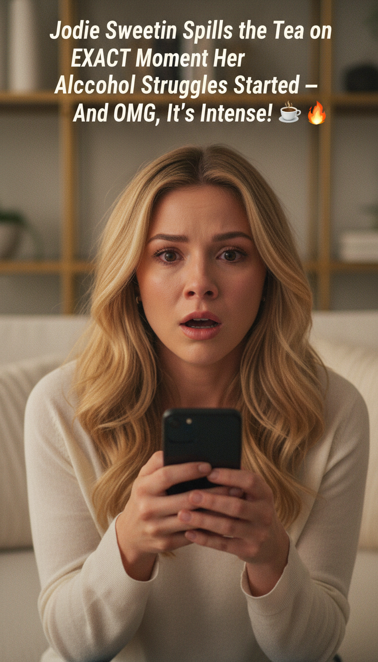 Jodie Sweetin Spills the Tea on EXACT Moment Her Alcohol Struggles Started — And OMG, It’s Intense! ☕🔥