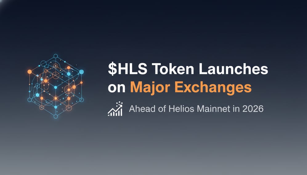 $HLS Token Launches on Major Exchanges Ahead of Helios Mainnet in 2026