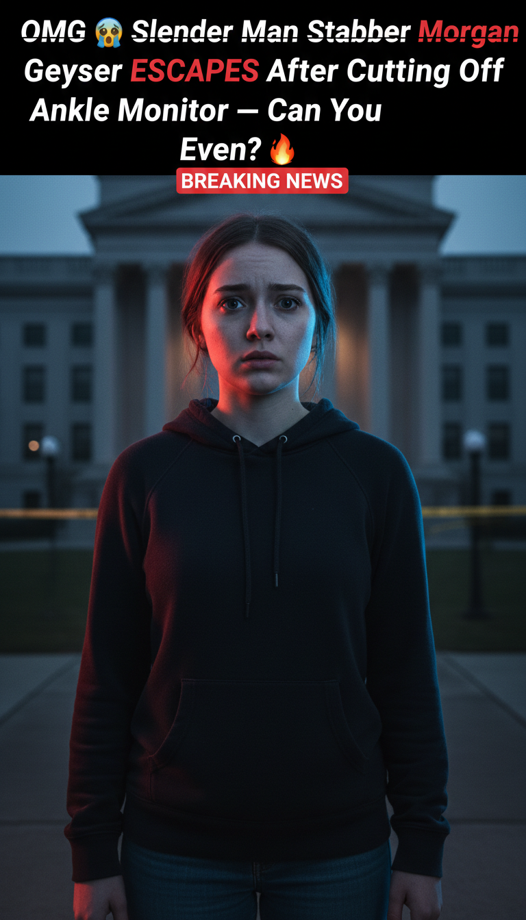 OMG 😱 Slender Man Stabber Morgan Geyser ESCAPES After Cutting Off Ankle Monitor — Can You Even?! 🔥🚨