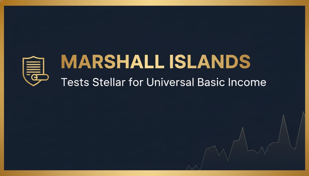 Marshall Islands Uses Stellar to Test Crypto for Universal Basic Income