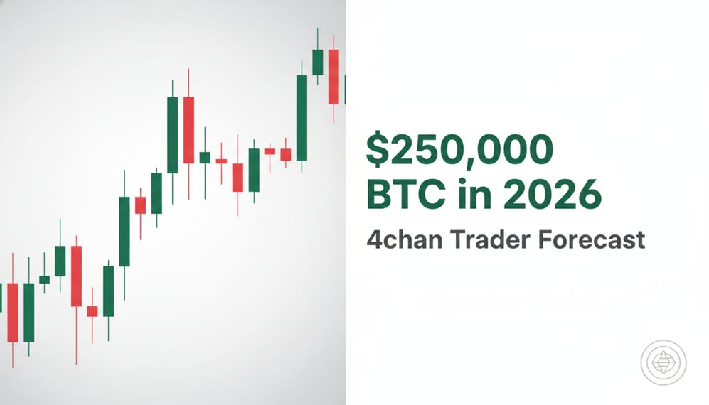 4chan Trader Who Predicted Bitcoin’s 2025 Peak Now Forecasts $250,000 in 2026