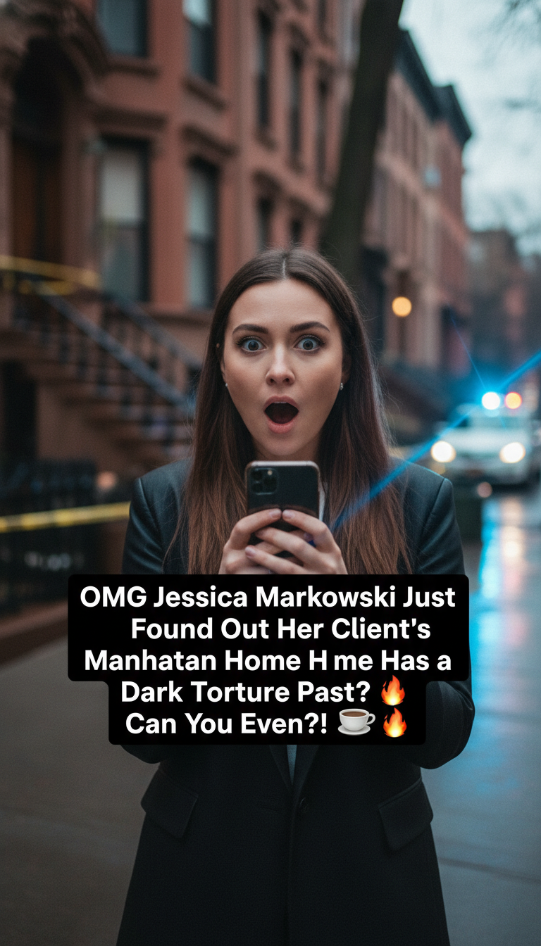 OMG Jessica Markowski Just Found Out Her Client’s Manhattan Home Has a Dark Torture Past!? ☕🔥 Can You Even?!