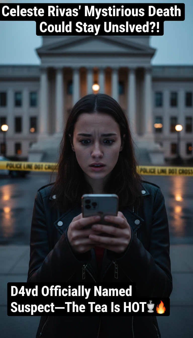 Celeste Rivas’ Mysterious Death Could Stay Unsolved?! D4vd Officially Named Suspect—The Tea Is HOT ☕🔥