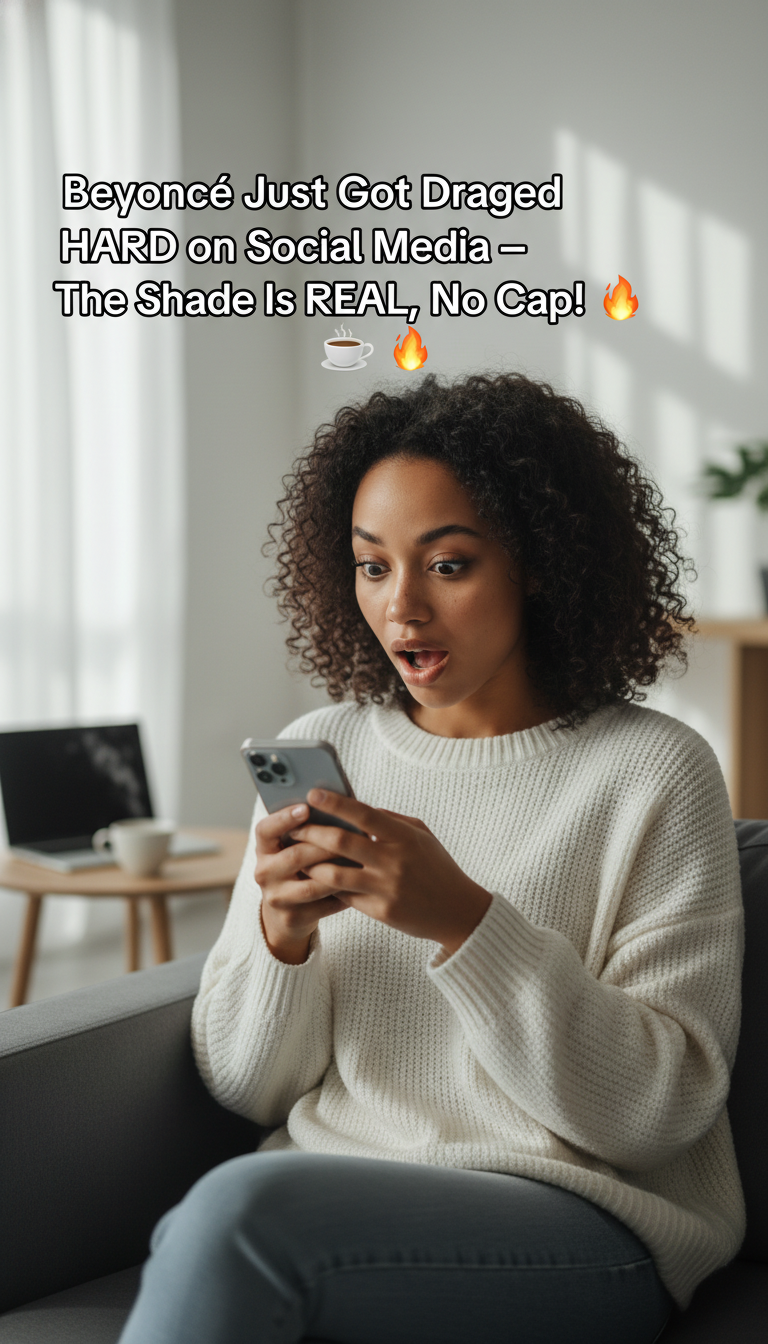 Beyoncé Just Got Dragged HARD on Social Media — The Shade Is REAL, No Cap! ☕🔥