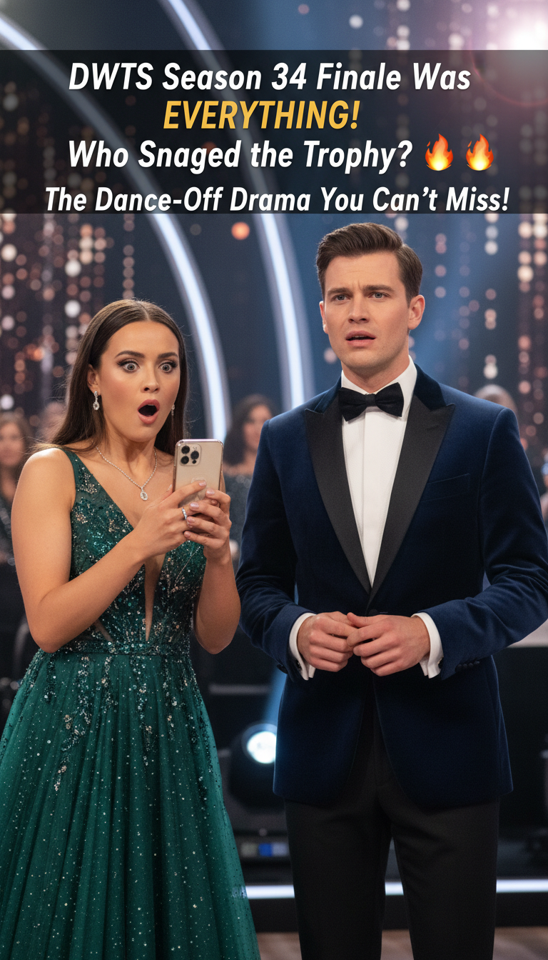 DWTS Season 34 Finale Was EVERYTHING! Who Snagged the Trophy? ☕🔥 The Dance-Off Drama You Can’t Miss!