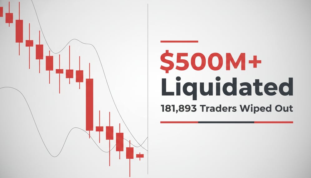 How Bitcoin and AI Stock Declines Wiped Out Over $500M in Bullish Bets