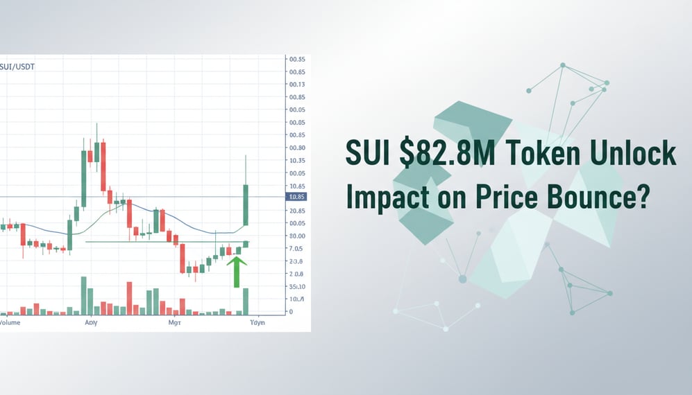 How Will SUI’s $82.8M Token Unlock Affect Its Recent Price Bounce?
