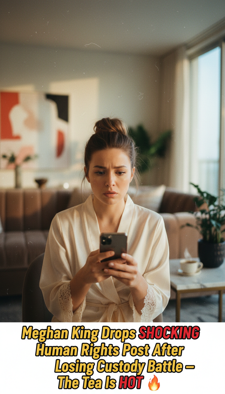 Meghan King Drops SHOCKING Human Rights Post After Losing Custody Battle — The Tea Is HOT ☕🔥