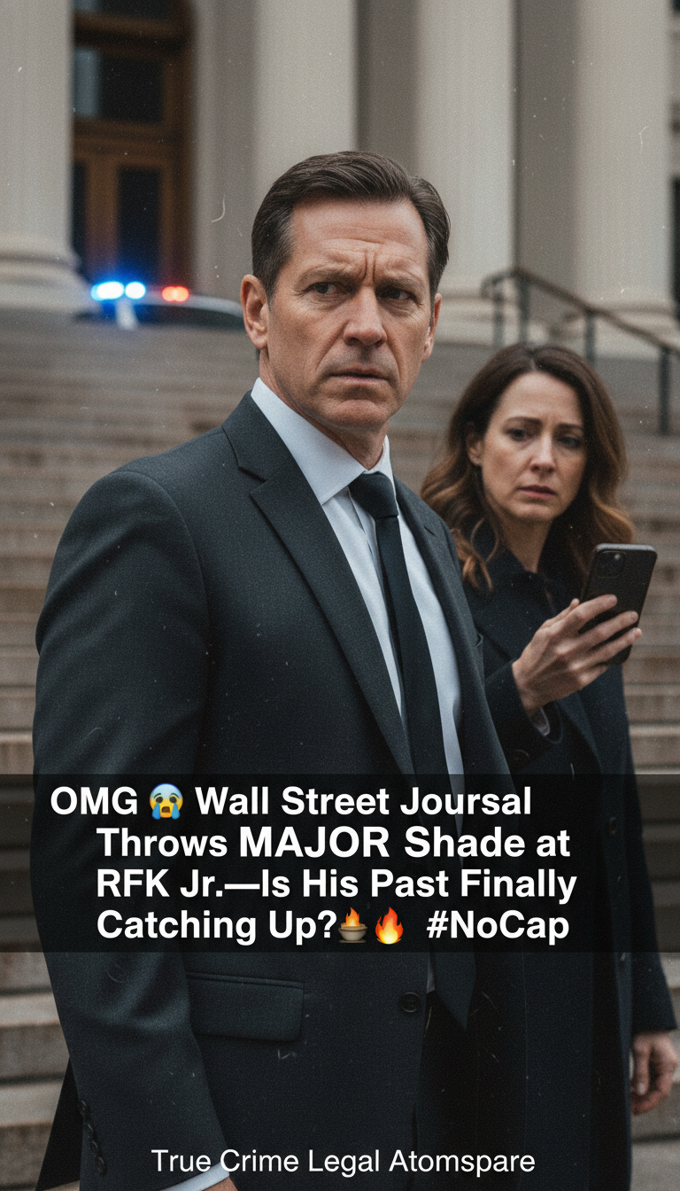 OMG 😱 Wall Street Journal Throws MAJOR Shade at RFK Jr.—Is His Past Finally Catching Up? ☕🔥 #NoCap