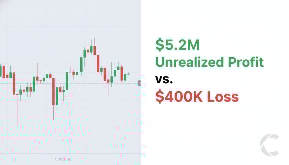 Why Did a Curve DAO Whale Exit $5.2M Unrealized Profit for $400K Loss?