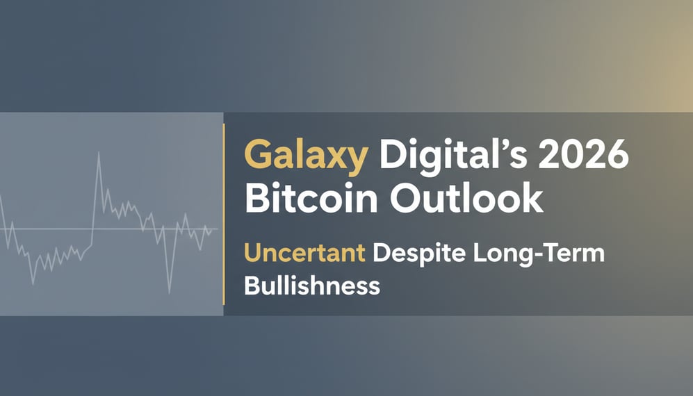 Why Galaxy Digital Sees Bitcoin’s 2026 Outlook as Uncertain Despite Long-Term Bullishness