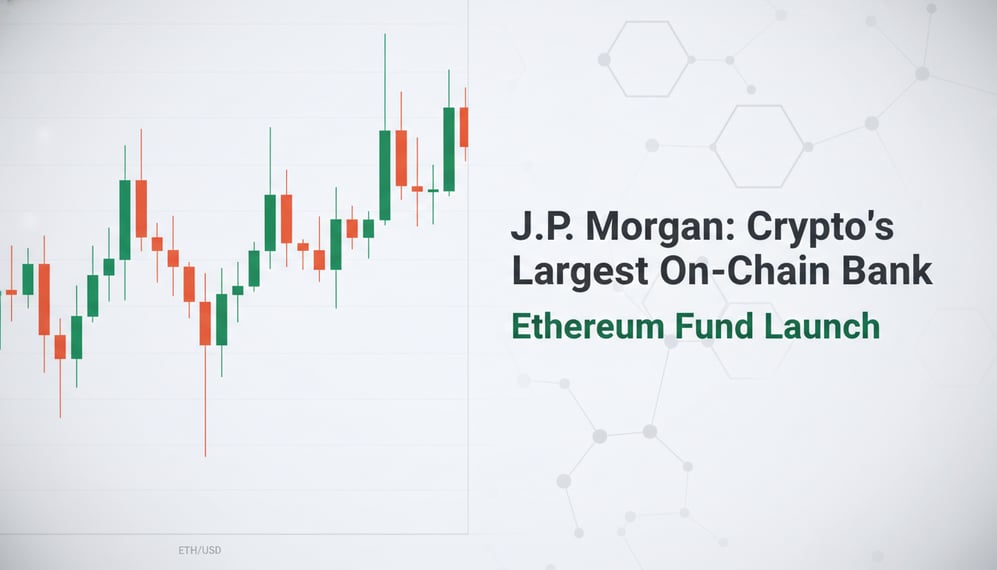 How J.P. Morgan Is Becoming Crypto’s Largest On-Chain Bank with Ethereum Fund Launch