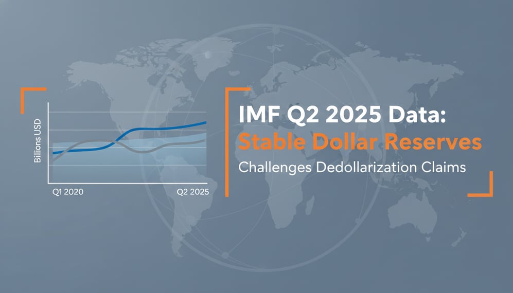 IMF Q2 2025 Data Shows Stable Dollar Reserves, Challenging Dedollarization Claims