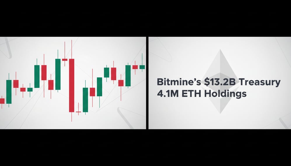 How Bitmine’s 4.1M Ether Holdings Affect Its $13.2B Crypto Treasury
