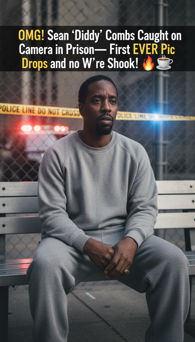 OMG! Sean ‘Diddy’ Combs Caught on Camera in Prison—First EVER Pic Drops and We’re Shook! ☕🔥