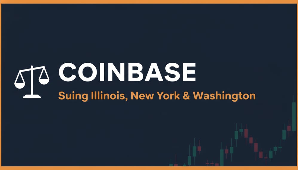 Why Is Coinbase Suing Illinois, New York, and Washington Over Prediction Market Rules?