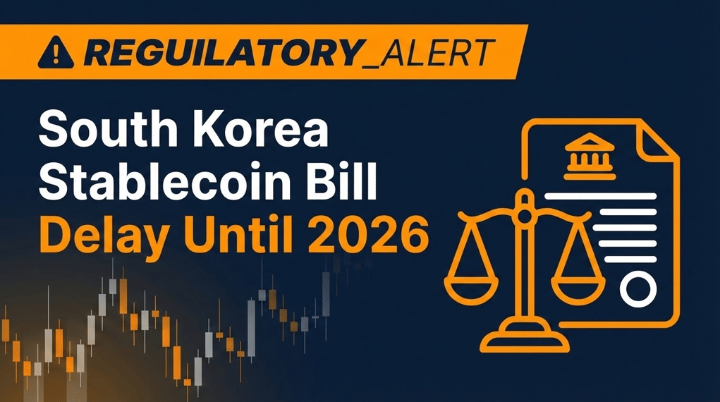 Why South Korea Is Delaying Its Stablecoin Bill Until 2026
