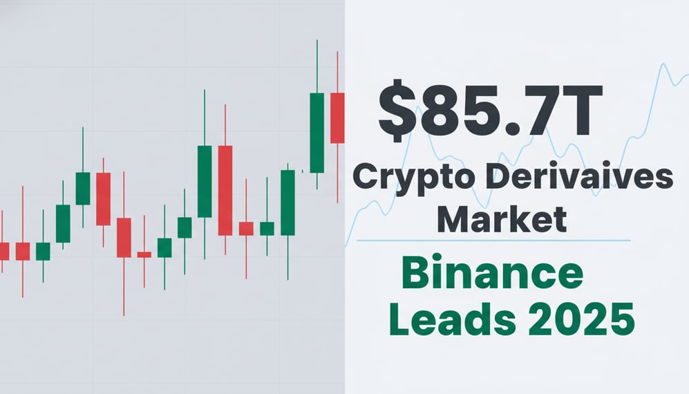Binance Leads $85.7T Crypto Derivatives Market Amid Growing Concentration in 2025