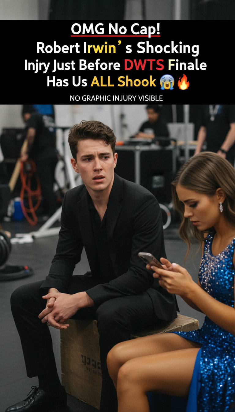 OMG No Cap! Robert Irwin’s Shocking Injury Just Before DWTS Finale Has Us ALL Shook 😱🔥