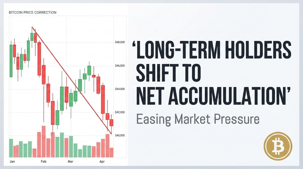 How Long-Term Bitcoin Holders Shifting to Net Accumulation Eases Market Pressure