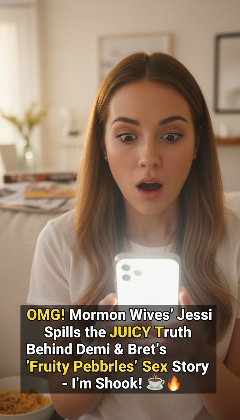 OMG! Mormon Wives’ Jessi Spills the JUICY Truth Behind Demi & Bret’s ‘Fruity Pebbles’ Sex Story – I’m Shook! ☕🔥