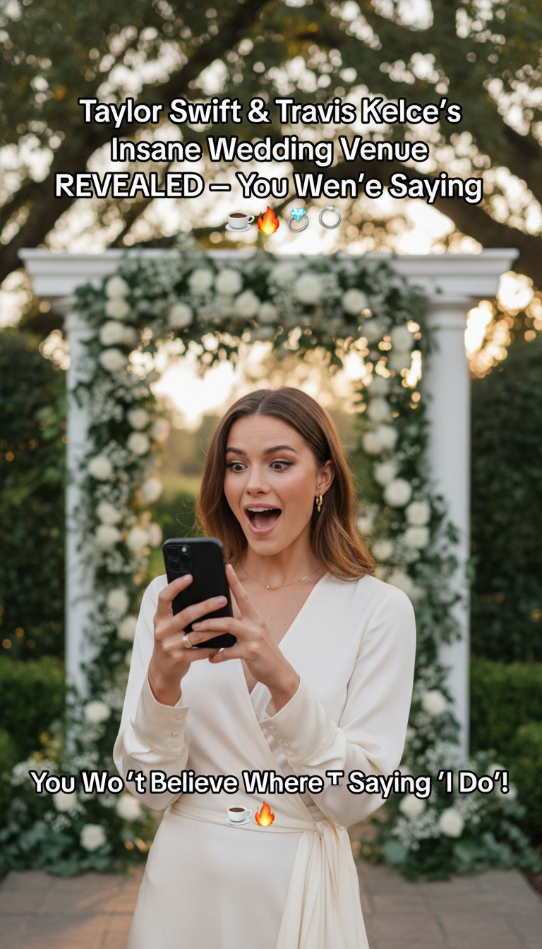 Taylor Swift & Travis Kelce's Insane Wedding Venue REVEALED — You Won't Believe Where They're Saying ‘I Do’! ☕🔥💍