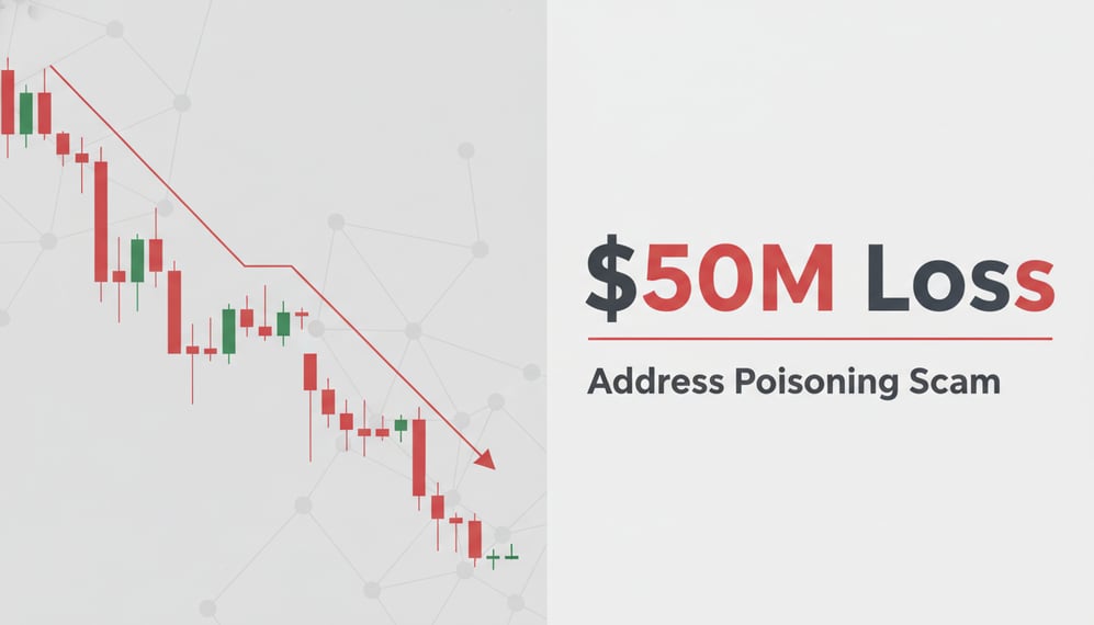 How an Address Poisoning Scam Led to a $50 Million Crypto Loss