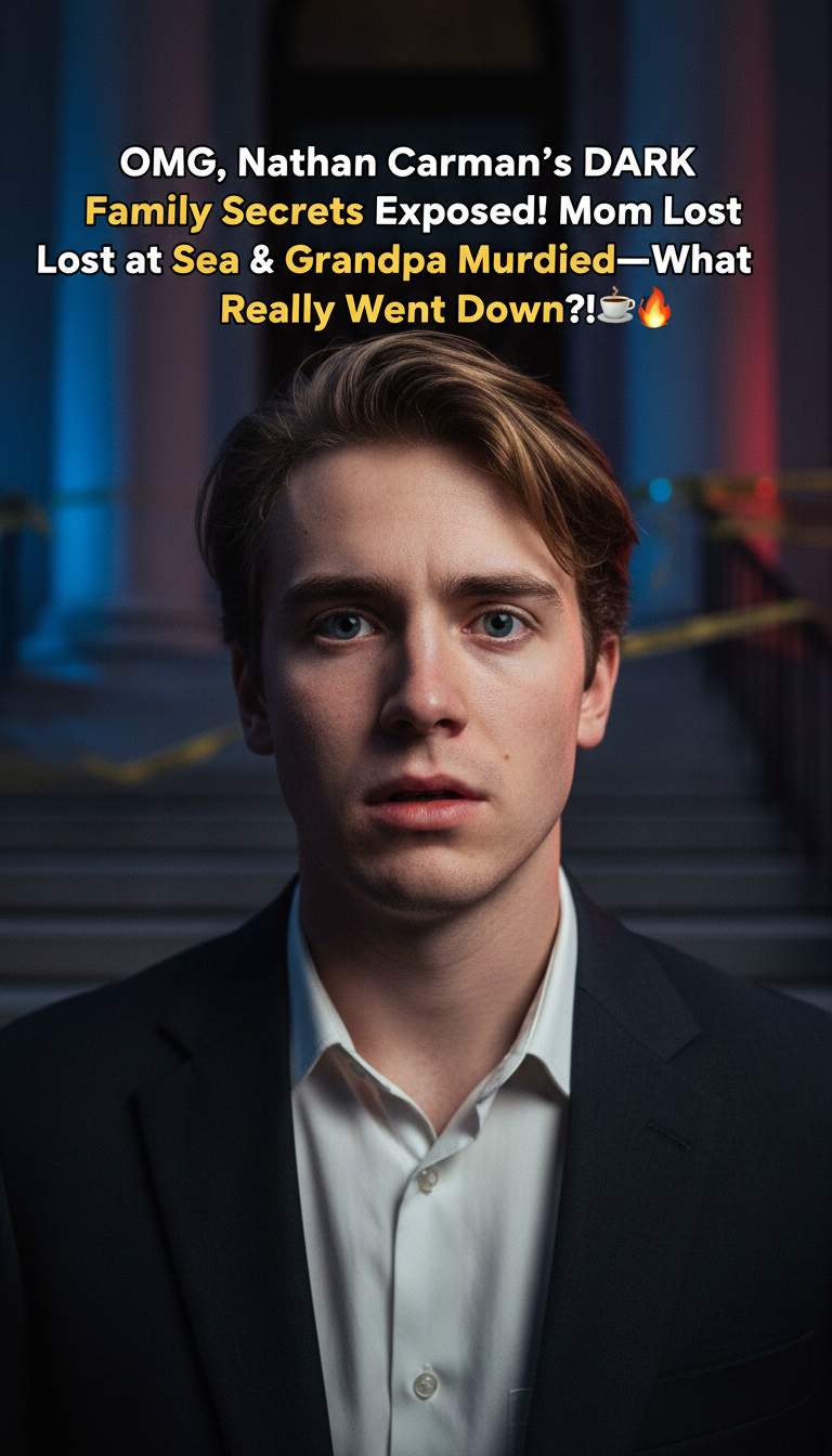 OMG, Nathan Carman’s DARK Family Secrets Exposed! Mom Lost at Sea & Grandpa Murdered—What Really Went Down?! ☕🔥