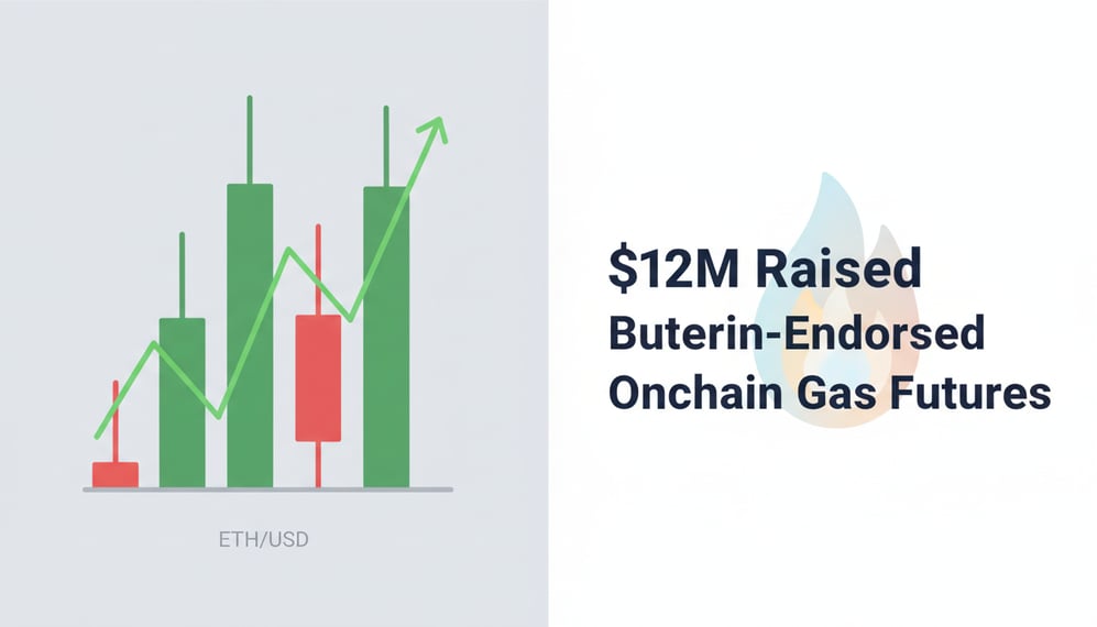 ETHGas Raises $12M to Launch Buterin-Endorsed Onchain Gas Futures