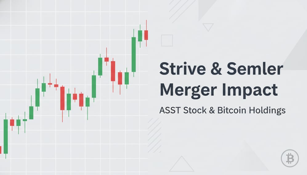How Will Strive and Semler’s Merger Impact ASST Stock and Bitcoin Holdings?
